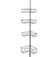 4-Tier Tension Pole Shower Caddy