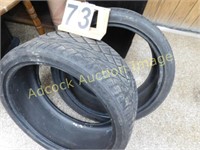 Pair Nitto Tires 265-35R-22
