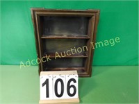 Vintage 3 Shelf Shadow Box 16.5" T X 13.5"