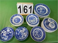 Willow Ware Dishes