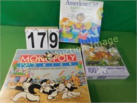 Puzzle - 2 Games Includes American Girl Game