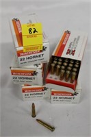 AMMO; 5 Boxes, 50 rounds each Winchester 22