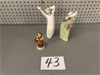 LLADRO FIGURINES AND WEST GERMANY