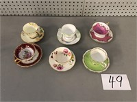 CUPS AND SAUCERS