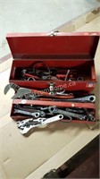 TOOLBOX + WRENCHES