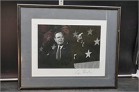 George Bush Framed Print