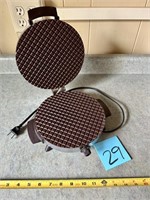 Vintage Waffle Cone Maker by Toastmaster