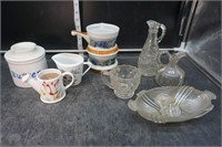 Pitchers, Carafes, Vintage Butter Container