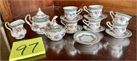 Vintage Miniature Limoges Tea Set