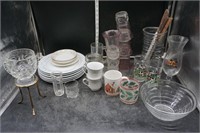 Glasses, Mugs, Dishes, Serve ware