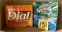 Sealed Dial & Irish Spring Soap Lot in Pantry