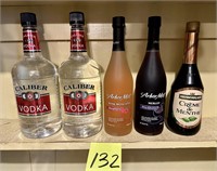 Sealed Liquor & Wine Lot in Pantry