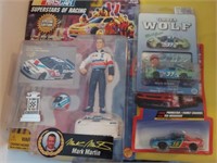 Racecar toy collection