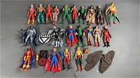 21pc DC Superhero Action Figures w/ DC Direct