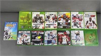 13pc XBOX 360-ONE Sports+ VideoGames