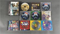 11pc PC VideoGames w/ Jaws & Ghost Recon