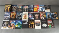 25pc Pop Culture Movie+ DVDs w/ Sealed