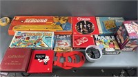 13pc Vtg+ Board Games w/ Mouse Trap Game