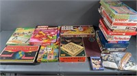 21pc Vtg Board Games w/ Nerf Ping Pong
