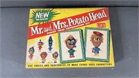 Vtg 1950s Mr. And Mrs. Potato Head Face Combo Kit