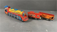 Fireball Express Tin Litho Train w/ Unique Lines