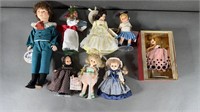 8pc Collectors Dolls w/ Jean Hagara