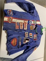 CHEVROLET JACKET WITH PATCHES SIZE M