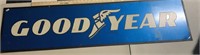 2 SIDED GOOD YEAR SIGN- 4FT X 1FT