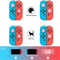 Ferkurn Switch Thumb Grip Caps for Nintendo Switch