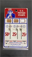 Vtg US Postamatic Corp Stamp Vending Machine