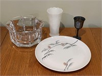 Plate, Vases, Bowl