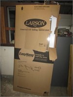 (NIB) LARSON STORM DOOR -- 36" X 80"