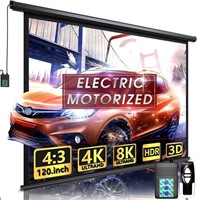 Aoxun 120" Motorized Projector Screen - Indoor