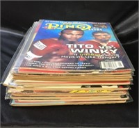 BOXING - SPORTS MAGAZINE LOT / 15 ISSUES