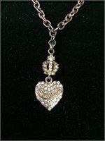 JUICY COUTURE HEART PENDANT NECKLACE / JEWELRY