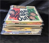 BOXING MAGAZINE LOT /  1990'S / 16 ISSUES