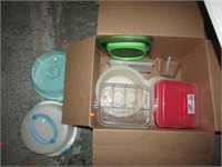 ASSORTED KITCHEN CONTAINERS