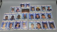 1987 M&M'S Baseball Cards Complete Set 24