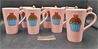Drinking Mugs-Lg w/Cupcake