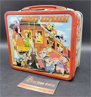 Vintage Disney Express Metal Lunch Box w/Thermos