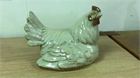 Ceramic Sitting Chicken