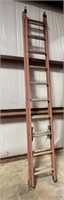 20’ Adjustable fiber glass ladder