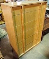 DECO MODERN 5 DR CHEST W/VANITY TOP  33 X 51 TALL