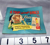 1950's A Trip Through Space Elsie The Cow Booklet
