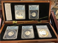 2010-S Set of 5 Proof-70