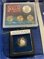 First Year of Issue Dollar Collection+1982 Proof