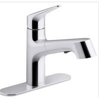 Single-Handle Pull-Out Sprayer Kitchen Faucet