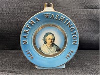 Martha Washington Bicentennial Plate Bottle