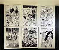 Weebee Comics Plates Portfolio by Pete Follo