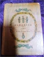 vintage Almanac for 1883
